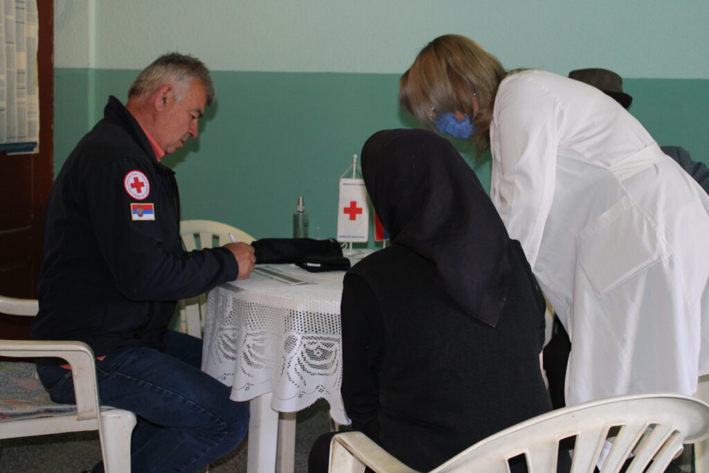 Недеља Црвеног крста – 09. мај 2022. Програм бриге о старима  – МЗ Медвеђа
