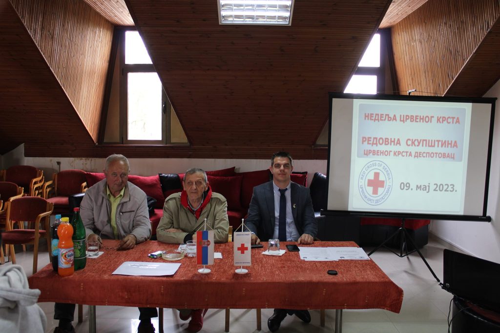 09. мај 2023. – Редовна Скупштина Црвеног крста Деспотовац